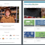 2 website photo examples side by side with photos by Catskills brand photographer Jeanne Sager Photography